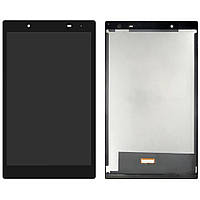Дисплей Lenovo Tab 4 8 TB-8504F Wi-Fi /8504P чорний, з жовтим шлейфом