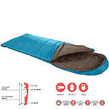 Спальний мішок Grand Canyon Utah 190 -3°C Caneel Bay Left (340010), фото 6