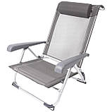 Крісло розкладне Bo-Camp Saint-Tropez Grey (1204796), фото 4