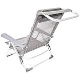 Крісло розкладне Bo-Camp Saint-Tropez Grey (1204796), фото 6