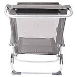 Крісло розкладне Bo-Camp Saint-Tropez Grey (1204796), фото 7