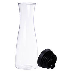 Скляний графин з автокришкою AutoClose 1,2 літра для води, соку, лимонаду, напоїв Lugi