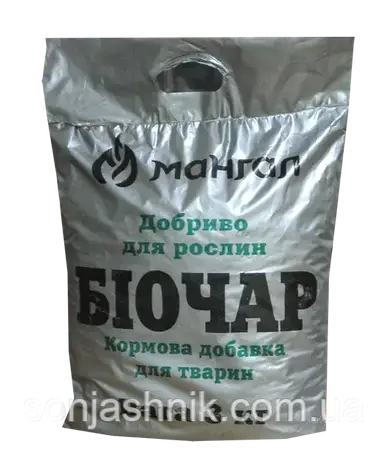 Біочар 3кг, фото 1