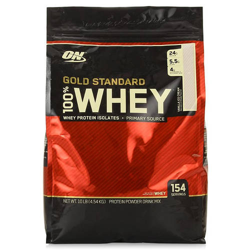 100% Whey Gold Standard Optimum Nutrition, 4.545 кг (EU) (ID#475817419 ...