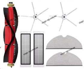 Набір аксесуарів (щіточки, фільтра, ганчірочки) для Xiaomi Roborock S5 Max, s5 (S502-00), s6 (MaxV, Pure), e5, e4
