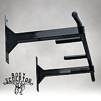 Турнік настінний цільний №1 / Чорний, фото 3