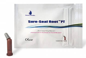 Біокерамічна паста силер SURE-SEAL ROOT для пломбування, перекриття пульпи, заповнення верхівки кореня канюля 0.25 г