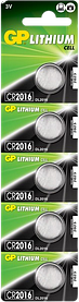 Батарейка Gp (CR2016-8U5 / 4891199001123)