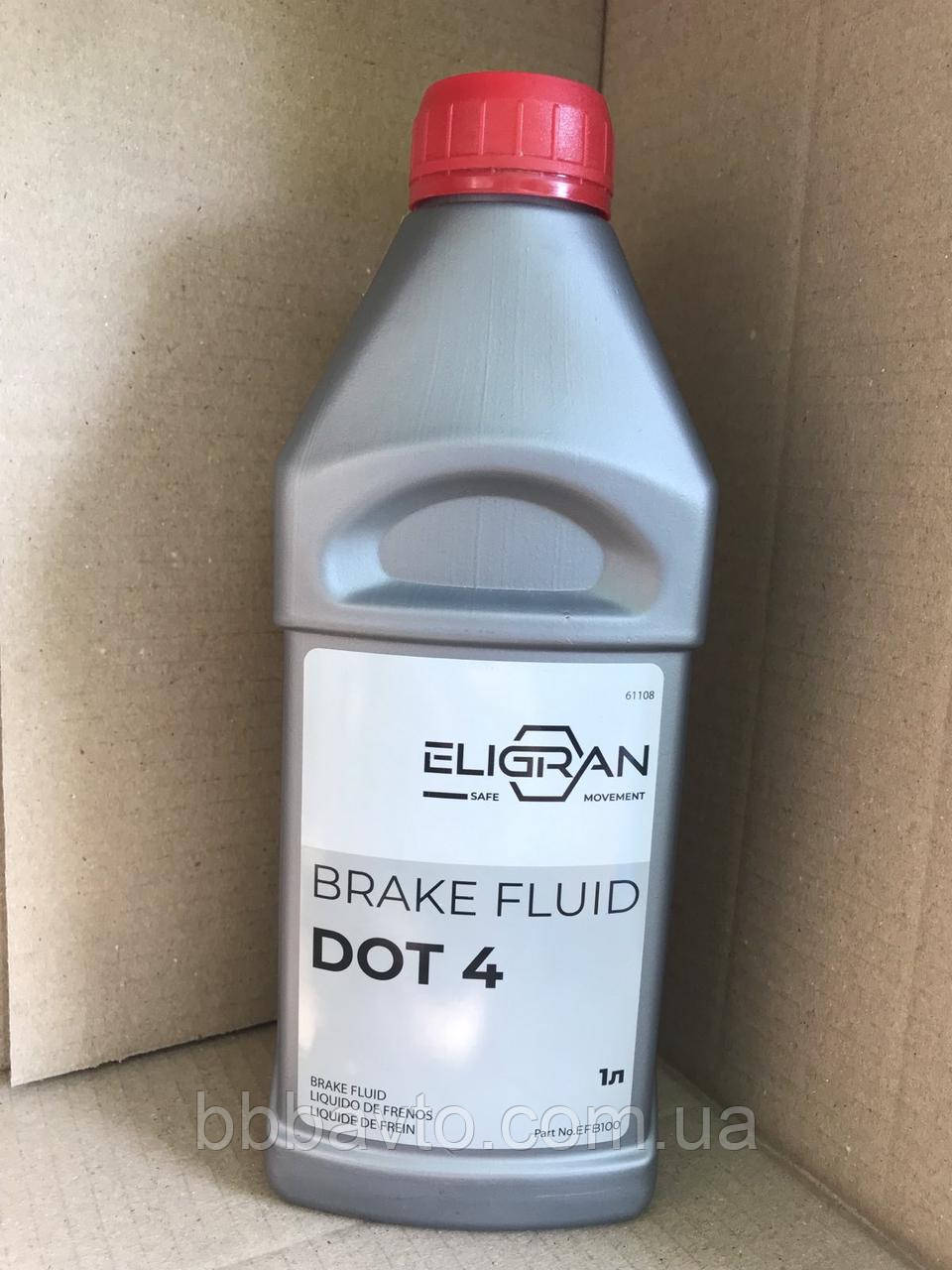 Тормозна рідина Brake Fluid DOT4 1000ML, фото 1