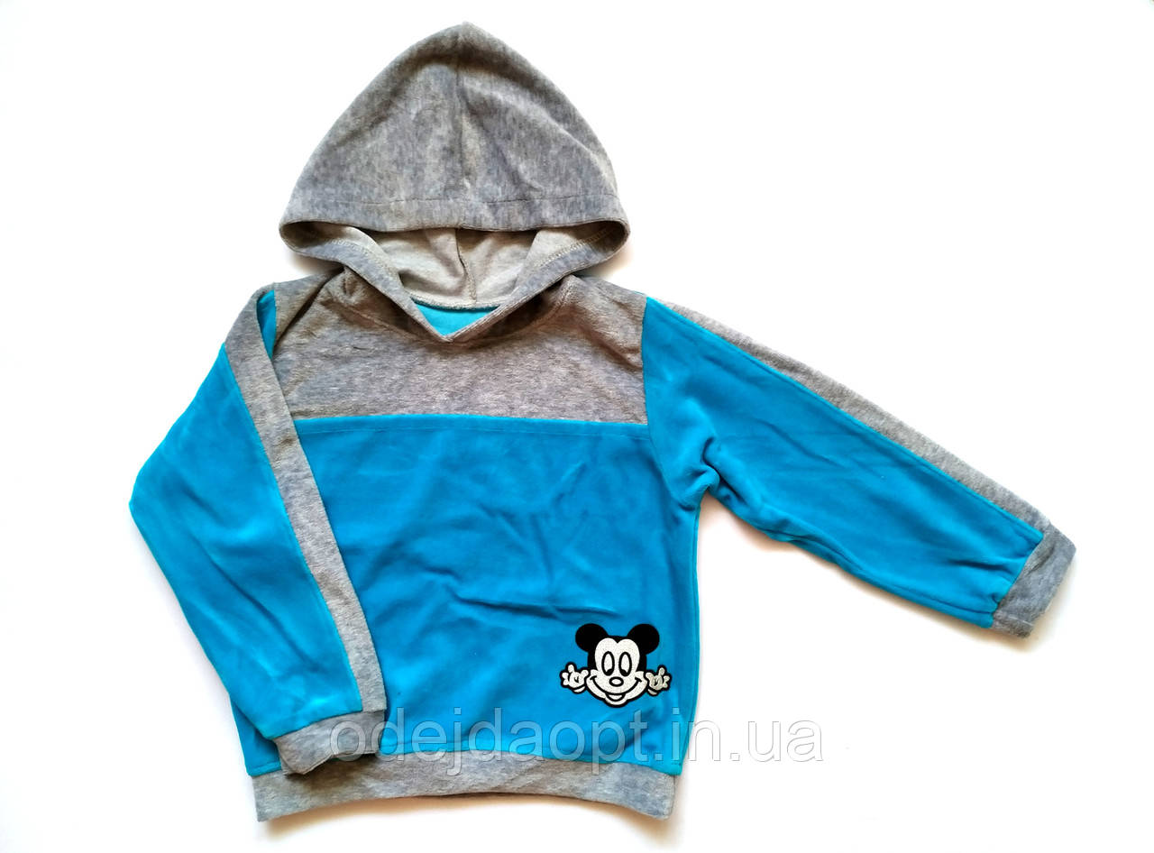 Джемпер для хлопчика 2-3 роки (велюр), фото 1