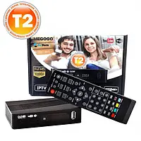 Приставка тюнер T2 з переглядом YouTube IPTV WiFi HDMI USB MEGOGO GoVern UKC живлення 12В та 220В