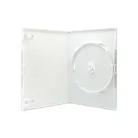 Бокс для 1 DVD диска 14mm Clear глянсова плівка