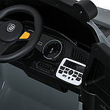 Дитячий електромобіль на акумуляторі Джип Jeep M 5821 з пультом радіокерування для дітей 3-8 років Сірий, фото 6