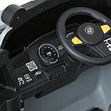 Дитячий електромобіль на акумуляторі Джип Jeep M 5821 з пультом радіокерування для дітей 3-8 років Сірий, фото 9