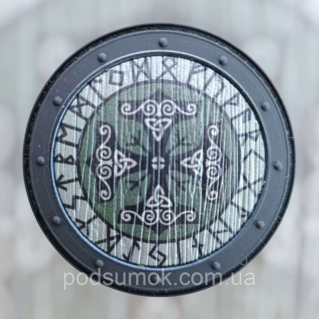 Шеврон ПВХ 10-361 на липучці для велкро патч гумовий, фото 1