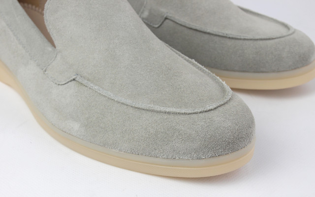 Світло сірі замшеві лофери мокасини сліпони чоловіче літнє взуття великих розмірів 46 47 48 Rosso Avangard Estiva Grey Vel Vel BS 2703711191 Світло сірі замшеві лофери мокасини сліпони чоловіче літнє взуття великих розмірів 46 47 48 Rosso Avangard Estiva Grey Vel Vel BS 2703711191