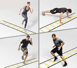 Драбина координаційна для тренування TRIZAND 6м 5067