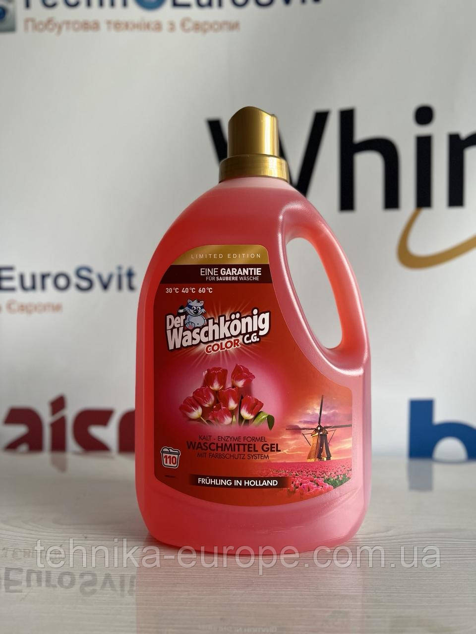 Гель для прання color 3,305 л	Der Waschkönig	W12, фото 1