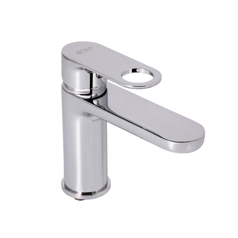 Змішувач для раковини Qtap Jay QTJAY270CRM45539 (k35), одноважільний, низький, Chrome, фото 1