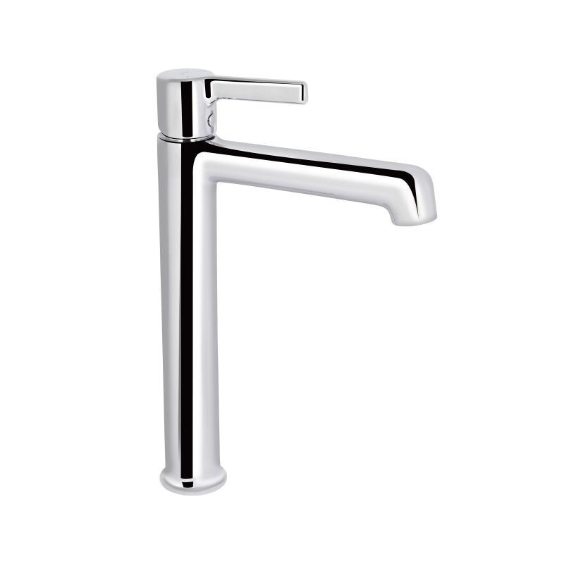 Змішувач для раковини Qtap Cardinal QTCAR269CRM45655 (k35), одноважільний, високий, Chrome, фото 1