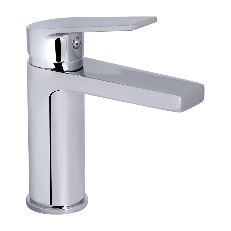 Змішувач для раковини Qtap Stenava New QTSTE270CRM45535 (k35), одноважільний, низький, Chrome, фото 1