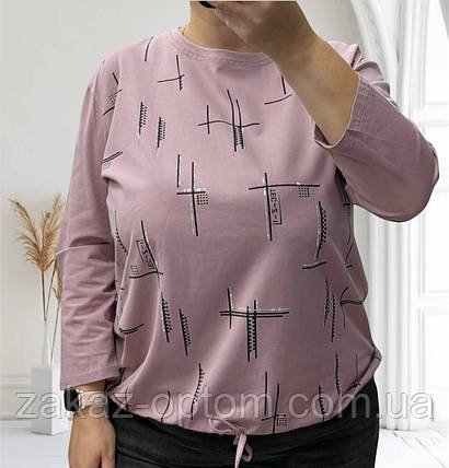 Светр жіночий на зав'язці оптом (50-56) Китай 27077-139316, фото 1