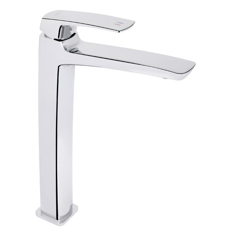 Змішувач для раковини Qtap Tern QTTER269CRM47585 (k30), одноважільний, високий, Chrome, фото 1
