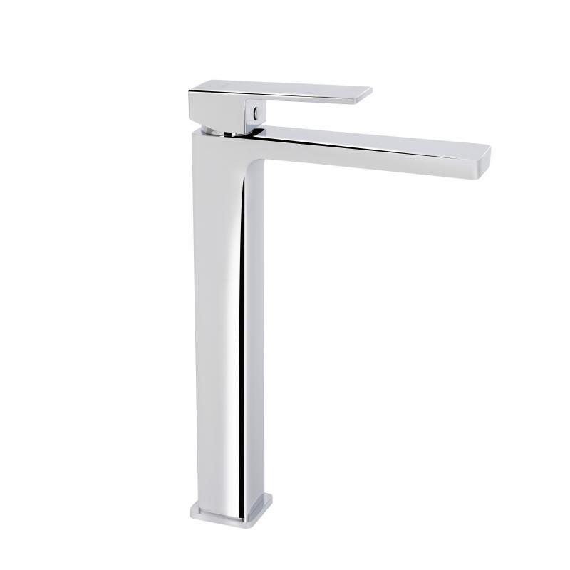 Змішувач для раковини Qtap Gemini QTGEM269CRM45677 (k35), одноважільний, високий, Chrome, фото 1