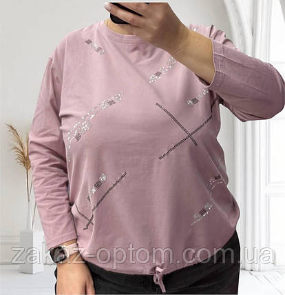 Светр жіночий на зав'язці оптом (50-56) Китай 27095-139319, фото 1