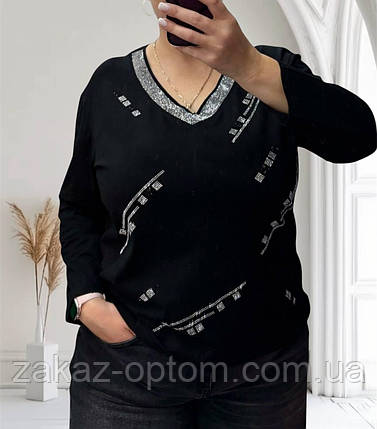 Светр жіночий на зав'язці оптом (50-56) Китай 27096-139329, фото 1