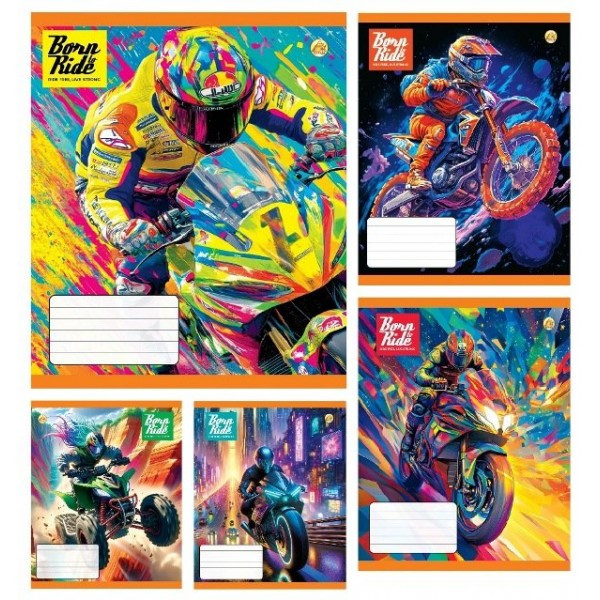 Зошит 24арк. лін. /ТВ/ "Мото" №ТА52309(20)(320) (топ-3)