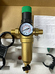 Фільтр самопромивний для горячої води 1/2" ITAL із редуктором тиску