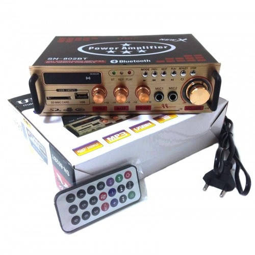 Підсилювач UKC SN-802BT для авто/дому з Bluetooth та USB, фото 1