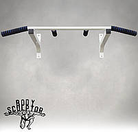 Турнік настінний цільний №1 з м'якими ручками\ Білий, фото 2