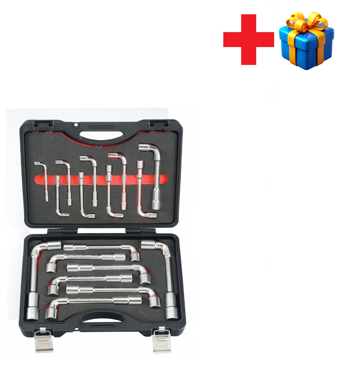 Набір торцевих ключів кутових 17 пр. FORCE 5176 F