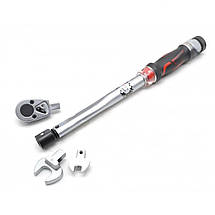 Ключ динамометричний зі змінними насадками ріжкового типу 11 пр. (20-110 Нм) 64711 F, фото 4