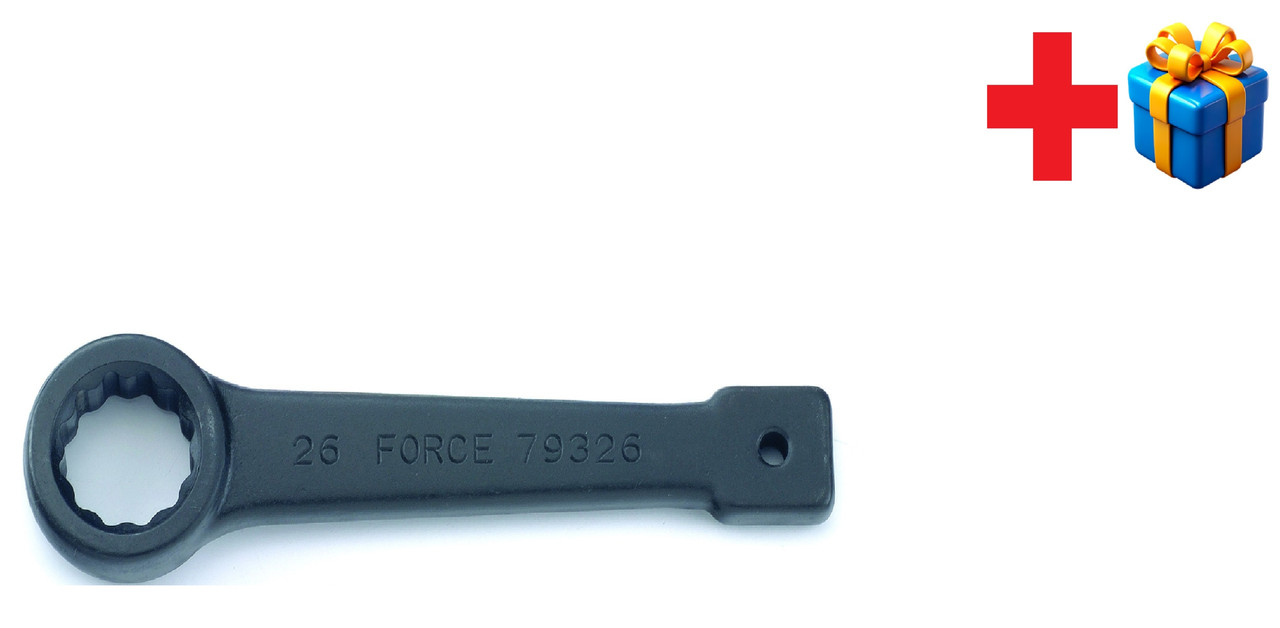 Ключ накидний ударний 85 мм, L=350 мм F 79385