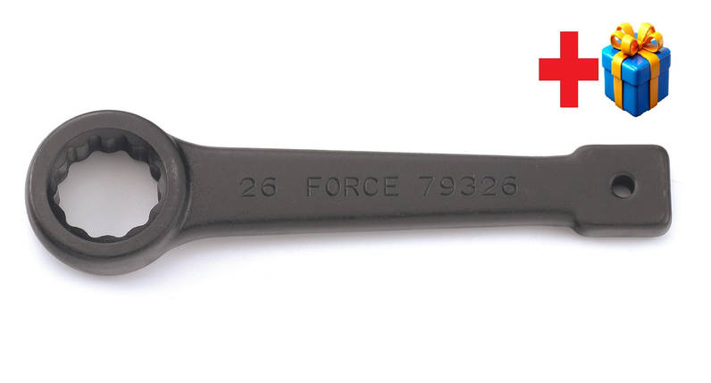 Ключ накидний ударний 95 мм, L=390 мм F 79395, фото 1