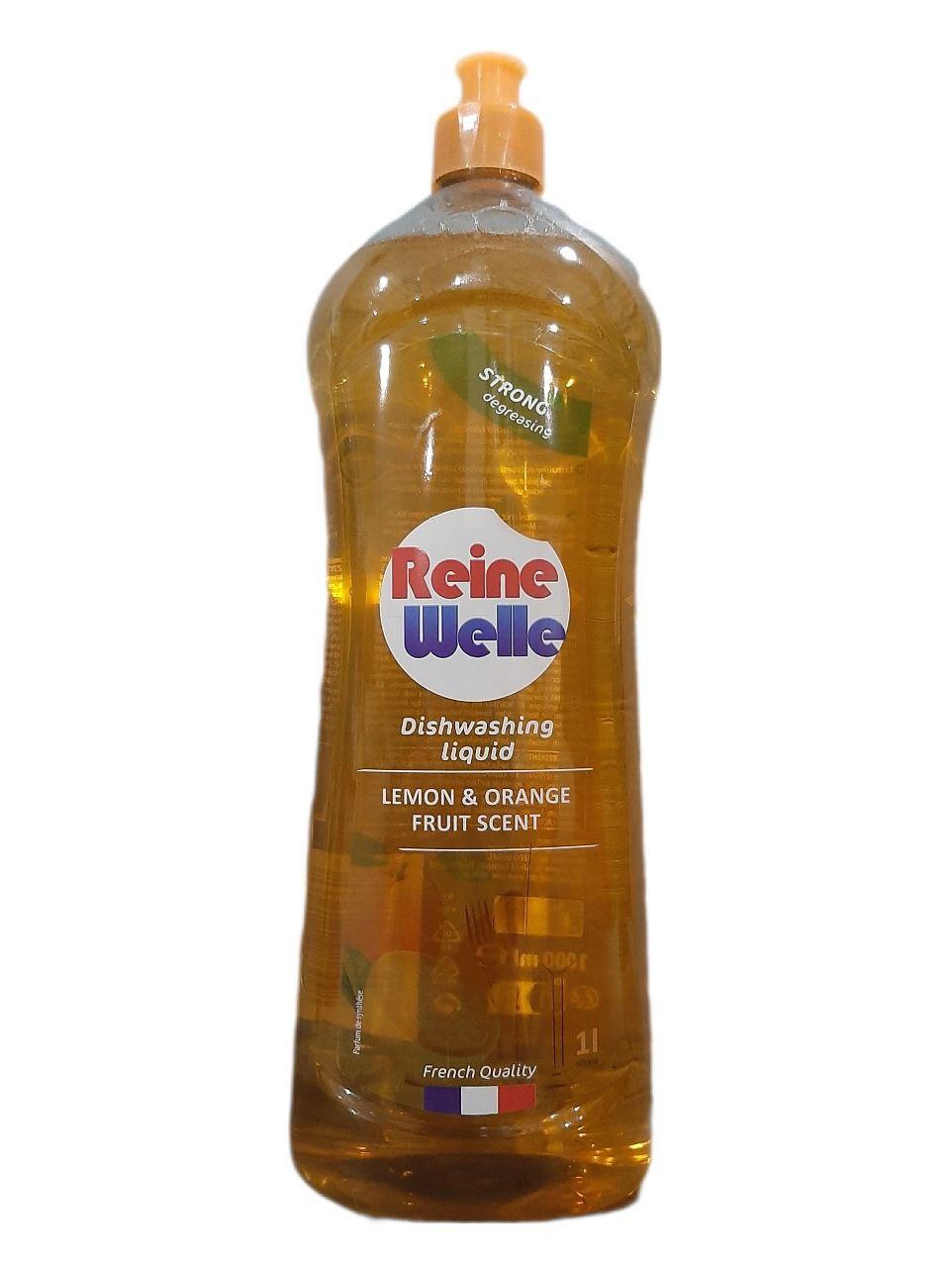 Засіб для миття посуду Reine Welle — Лимон, фото 1