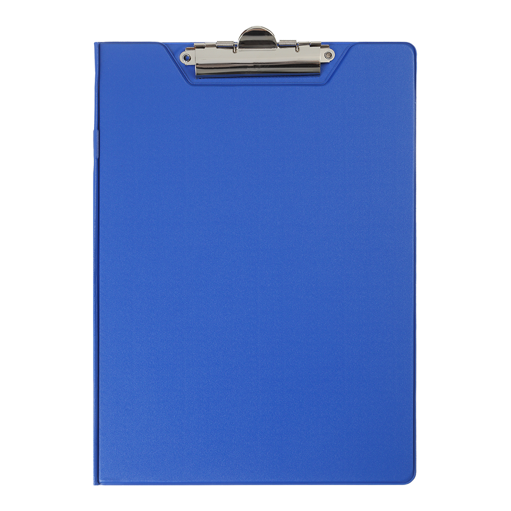 Папка-планшет А4 BuroMax BM.3415-03 синя з затиском PVC