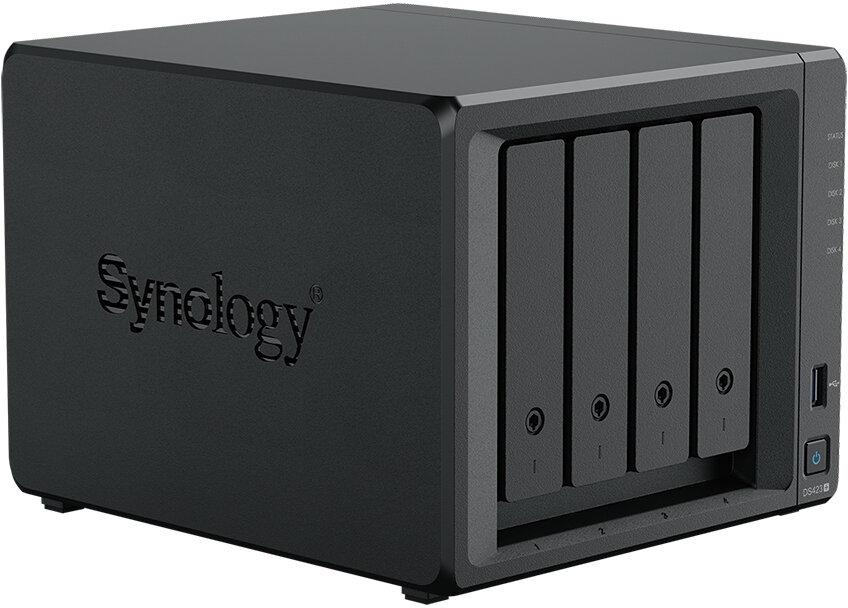 Файловий NAS сервер Synology DS423++12TB (2x 6TB) , Гарантія, фото 1