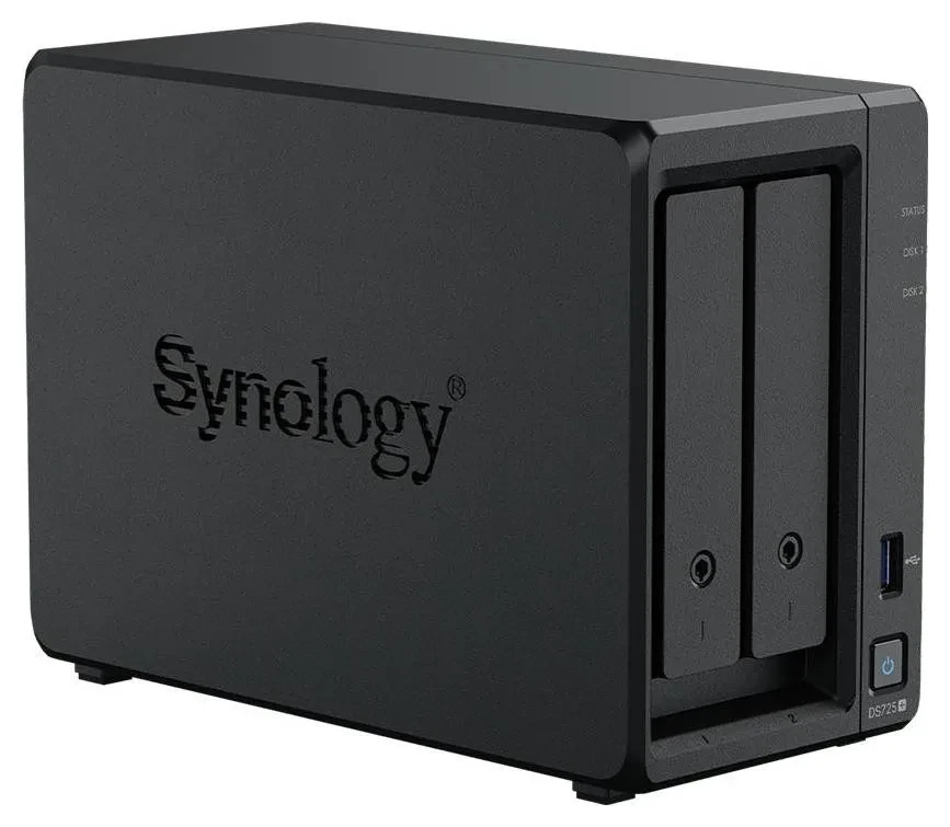 Файловий NAS сервер Synology DS725+ 8TB (2x 4TB) , Гарантія, фото 1