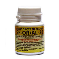 Флюс-паста паяльна SF-OR/AL-28, 25 грам.