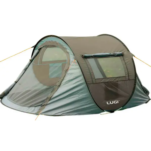 Намет Pop-Up двомісний 245*145*100 см з автоматичним каркасом, зелений, фото 1