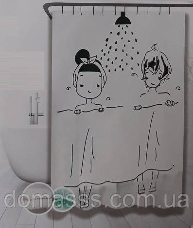 Шторка для ванної кімнати DE DUCHA 180х180см, фото 1