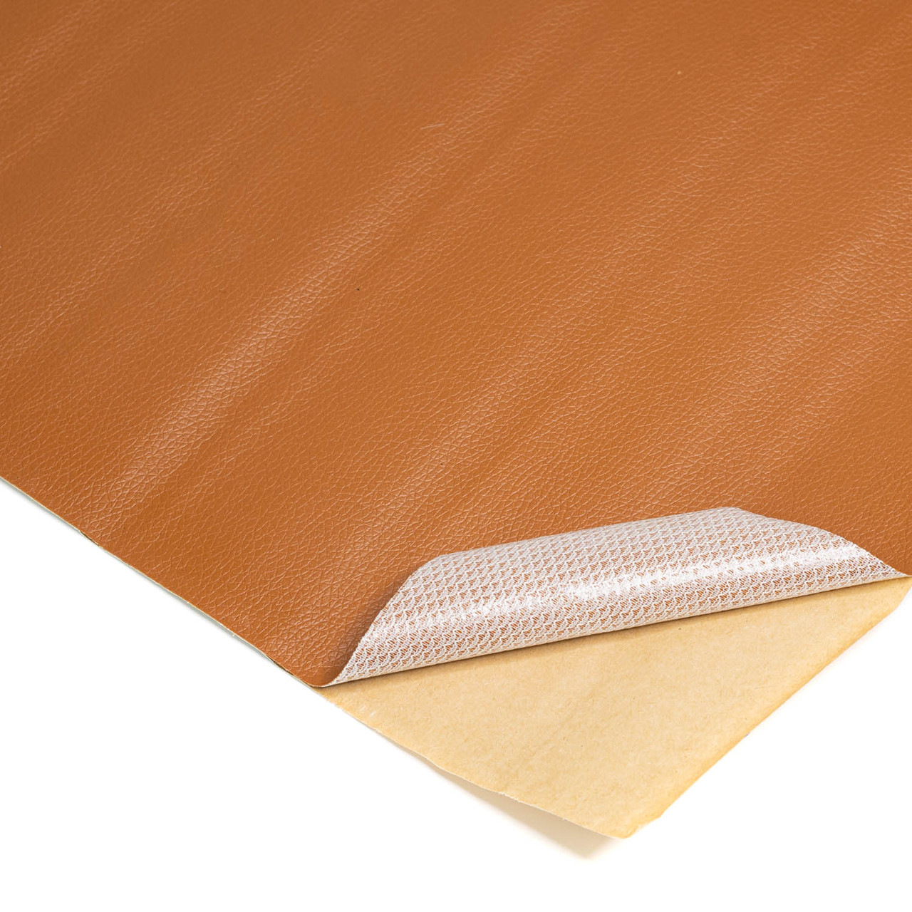 Екошкіра Шкірозамінник на клейовій основі для блокнотів 25*35см коньячний SHK012, фото 1