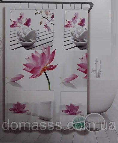 Шторка для ванної кімнати DE DUCHA 180х180 см, фото 1