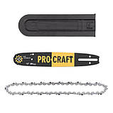 Пила ланцюгова бензинова шина 30 см Procraft K350S сучкоріз, фото 10