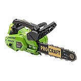 Пила ланцюгова бензинова шина 30 см Procraft K350S сучкоріз, фото 2