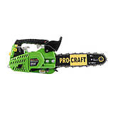 Пила ланцюгова бензинова шина 30 см Procraft K350S сучкоріз, фото 6